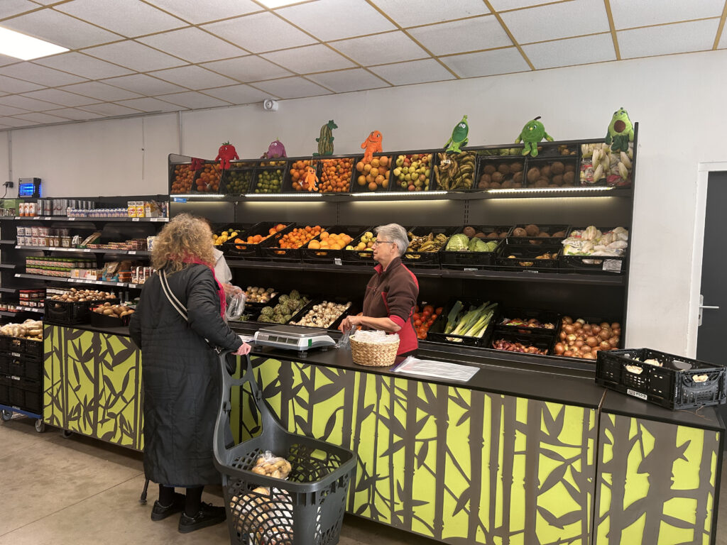 épicerie solidaire légumes